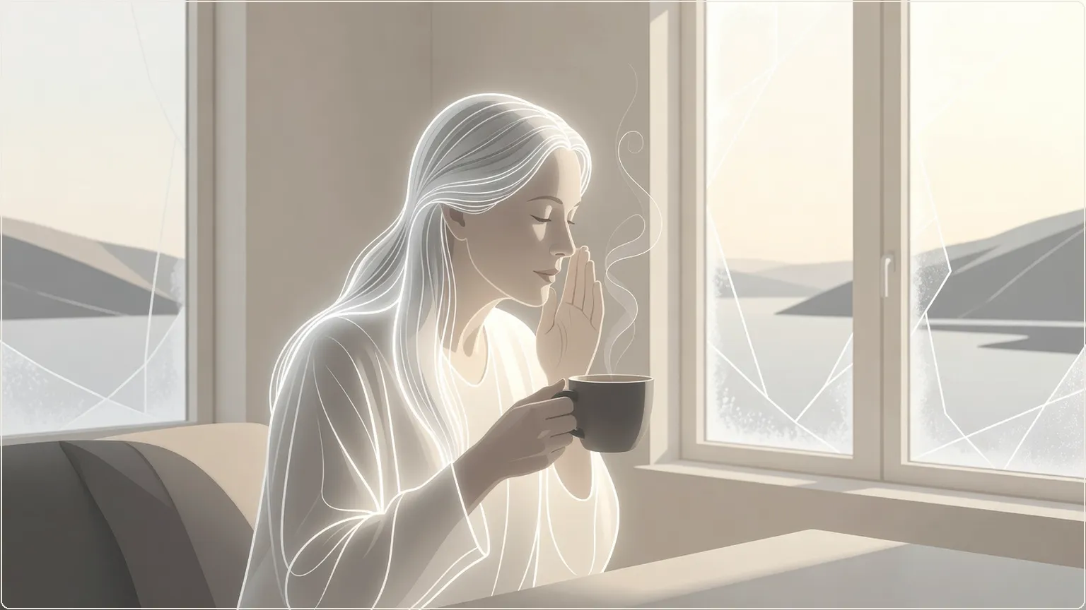 Margit AI i mysigt nordiskt morgonsamtal med hjärtlig glöd